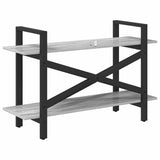 Bookshelf Grey Sonoma 100 x 33.5 x 64 cm Engineered Wood 883955