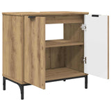 Bathroom Sink Cabinet with Door Artisan Oak 60.5 x 33.5 x 61 cm 883423