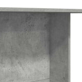 Dining Table Concrete Grey 110 x 60 x 75 cm Engineered Wood 863163