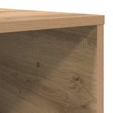 Coffee Table Artisan Oak 80 x 80 x 36.5 cm Engineered Wood 881667