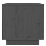 Bedside Cabinets 2 pcs Grey 40x34x35 cm Solid Wood Pine 818290