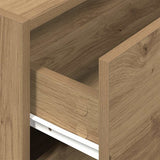 Cabinet with 2 Drawers Artisan Oak 60x31x40 cm Engineered Wood 858837