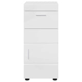 Bathroom Cabinet Set TULUM High Gloss White 37 x 31.5 x 82 cm 880345