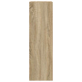Plant Stand 2 pcs Sonoma Oak 30 x 30 x 100 cm Engineered Wood 899567