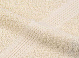 Bath Towels "FROGN" 4 pcs Cream 100x150 cm 360 gsm 137005