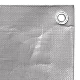 ZNTS Tarpaulin 260 g/m² 3x6 m Grey HDPE 151501