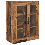 Wall Cabinets 2 pcs Old Wood 69.5 x 34 x 90 cm Engineered Wood 3402686