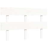 Senior Bed without Mattress White Small Double Solid Wood 3195322