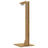 Outdoor Shower 210.5 cm Solid Acacia Wood and Stainless Steel 903123