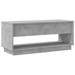 TV Cabinet Concrete Grey 102x41x44 cm Engineered Wood 809489