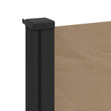 Retractable Side Awning Taupe 100x300 cm 4004274