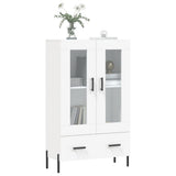 Highboard White 69.5x31x115 cm Engineered Wood 828308