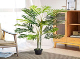 2 Ball Topiary Tree in Pot for Home Decor, Artificial Plant for Home Office, Living Room Decor, Dark T3398P343058