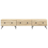 TV Cabinet Sonoma Oak 147 x 34.5 x 30 cm Engineered Wood 895627