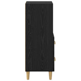 Sideboard Black oak 34 x 34.5 x 90 cm Engineered wood 880945