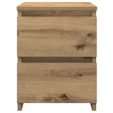 Bedside Cabinets 2 pcs Aritisan Oak 30x30x40 cm Engineered Wood 855849