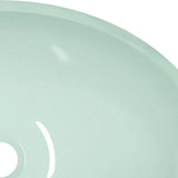 Basin Glass 50x37x14 cm White 345255