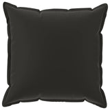 Cushion Cover 6 pcs HOUTEN Black 80 x 80 cm Polyester 921716