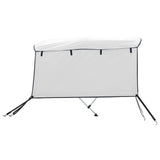 3-bow Bimini Top with Sidewalls 183xx137 cm 94815