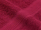 Towels "FROGN" 2 pcs Bordeaux 100x200 cm 360 gsm 136746