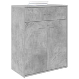 Sideboard Concrete Grey 60x30x75 cm Engineered Wood 800715