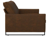 3 Seater Sofa Brown 190 x 81 x 82 cm Faux Suede Fabric 42040999
