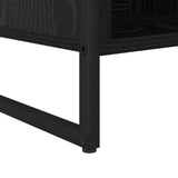 Book Cabinet Black Oak 68 x 30 x 108.5 cm Engineered Wood 886540