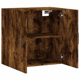 Wall Cabinet Smoked Oak 60x31x60 cm Engineered Wood 829977