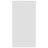 Desk White 80x40x75 cm Engineered Wood 801355