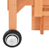 Kids Playhouse with Sandbox Fir Wood Blue UV50 91795