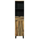 Bathroom Cabinet Natural 38 x 33 x 160 cm Engineered Wood 4017958