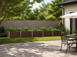 Raised Garden Bed Black 400 x 40 x 55 cm cold-rolled steel 8006275