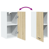 Hanging Cabinet Lyon Sonoma Oak 29.5x31x60 cm Engineered Wood 847495