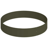 Garden Planter Olive Green 120 x 120 x 20 cm Cold-rolled Steel 873658