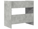 DJ Table Concrete Grey 62 x 45 x 102 cm Engineered Wood 8006759