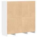 3 Piece Kitchen Cabinet Set White Engineered Wood 3324151