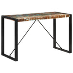 ZNTS Dining Table 120x55x76 cm Solid Wood Reclaimed 351692