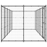 Outdoor Dog Kennel Steel 12.1 m 3082299