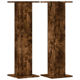 Plant Stands 2 pcs Smoked Oak 30x30x95 cm Engineered Wood 3307877