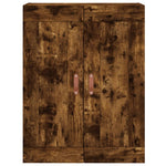 Wall Mounted Cabinets 2 pcs Smoked Oak Engineered Wood 3197998