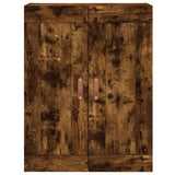 Wall Mounted Cabinets 2 pcs Smoked Oak Engineered Wood 3197998