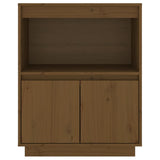 Sideboard Honey Brown 60x34x75 cm Solid Wood Pine 813523