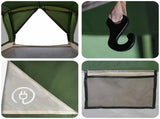 Family Tent Green 550 x 555 x 208 cm 42017466