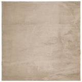 Rug HUARTE Short Pile Soft and Washable Sand 160x160 cm 375059
