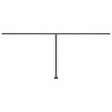 Freestanding Manual Retractable Awning 600x300 cm Cream 3069797