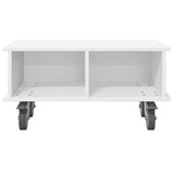 TV Stand White 68.5 x 35 x 35 cm Engineered Wood 891040
