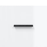 Sideboard High Gloss White 34.5x34x90 cm Engineered Wood 828686