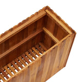 Garden Raised Bed 100x30x50 cm Solid Acacia Wood 45924