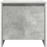 Bedside Cabinets 2 pcs Concrete Grey 45x34x44.5 cm Engineered Wood 809872