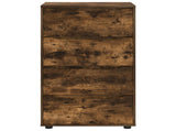 Storage Cabinets 60 x 48 x 105 cm Engineered Wood Smoked Oak 3406240